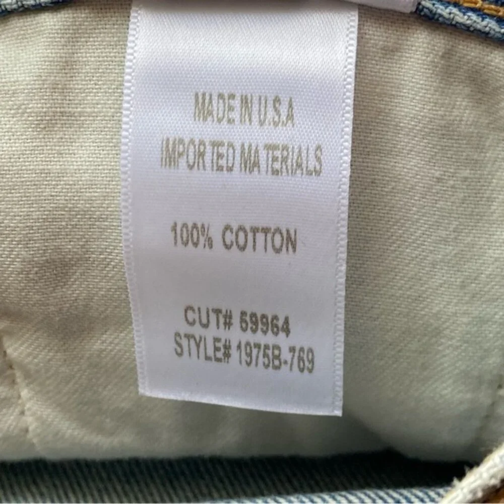 Citizens Of Humanity Emerson Slim Boyfriend Woman 32 Blue Sky Distressed Coastal - Picture 12 of 16